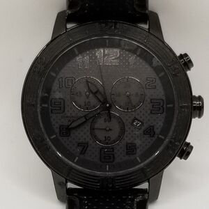 Citizen Men's Watch Eco-Drive H504-S085861 Matte Black Chronograph military